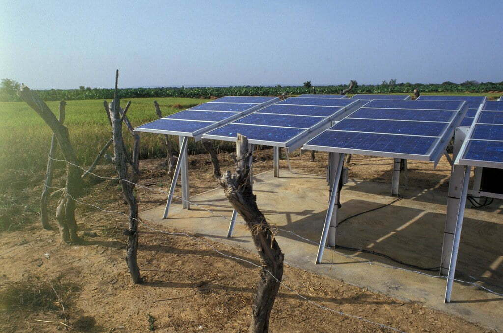 Solar Power Systems as roof in agriculture